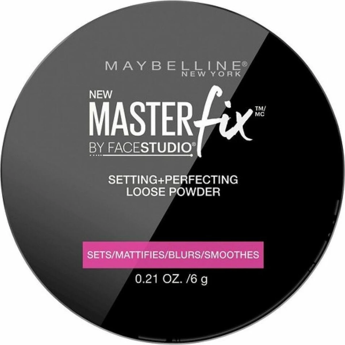 Maybelline Face Studio Master Fix Loose Gezichtspoeder - 01 Translucent 3 Maybelline Face Studio Master Fix Loose Gezichtspoeder - 01 Translucent