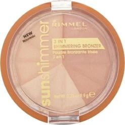 Rimmel London Rimmel - SunShimmer 3 In 1 Shimmering Bronzer Lustrous Powder 9.9 G 1 Gold Princess - -Maybelline Winkel 1200x1200 245