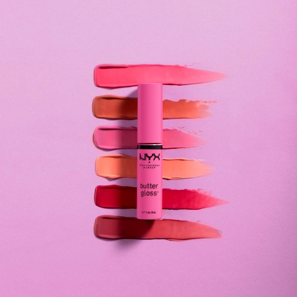 NYX Professional Makeup Butter Gloss - Fortune Cookie BLG13 - Lipgloss - 8 Ml 7 NYX Professional Makeup Butter Gloss - Fortune Cookie BLG13 - Lipgloss - 8 Ml - Afbeelding 5