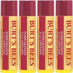 Burt's Bees Burt´s Bees - Lippenbalsem Pomegranate - 4 Pak.