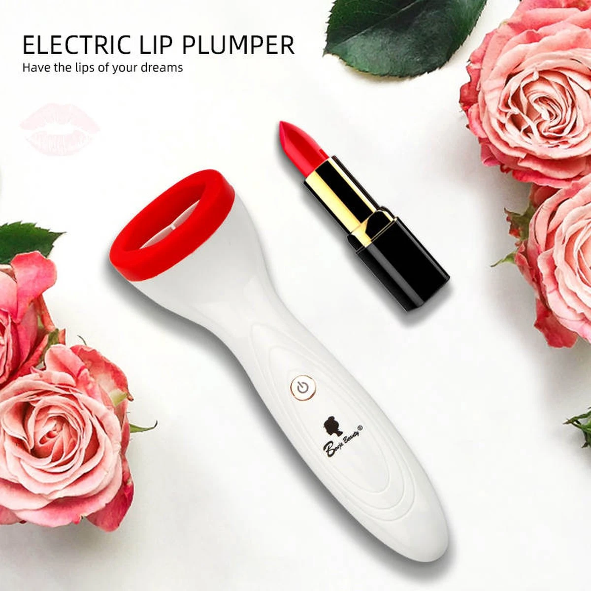 BenjaBeauty Lip Plumper - Lippen - Lipstick - Lippenbalsem - Rood - Wit 7 BenjaBeauty Lip Plumper - Lippen - Lipstick - Lippenbalsem - Rood - Wit - Afbeelding 5