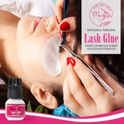 MURLEY'S Wimperlijm- Wimperextensions Lijm - Lash Glue - Zwart - Eenmalig Aanbrengen Voor Wekenlang Plezier - Perfecte Wimpers -Maybelline Winkel 1200x1200 620