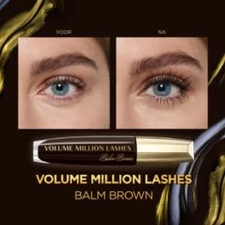 L'Oréal Paris - Volume Million Lashes Balm Brown - Bruin - Verzorgende Volume Mascara - 8.9 Ml -Maybelline Winkel 1200x1200 624
