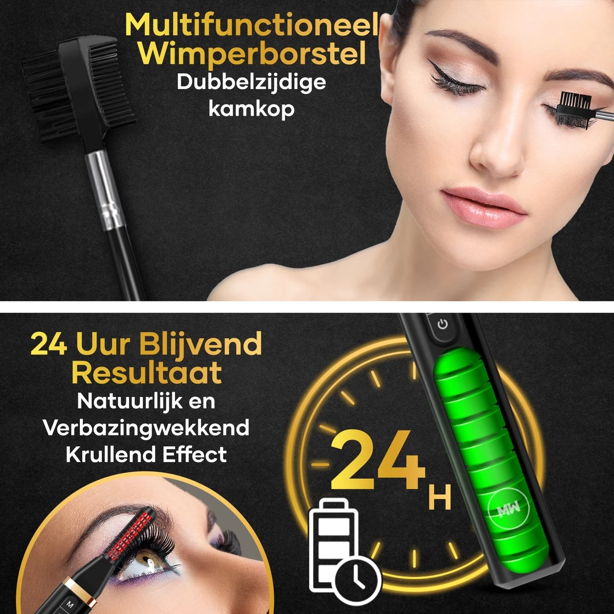 MoreWomen® Elektrische Wimperkruller - Wimperkruller - Verwarmd - Wimper Lift - Incl. Wimperborstel 5 MoreWomen® Elektrische Wimperkruller - Wimperkruller - Verwarmd - Wimper Lift - Incl. Wimperborstel - Afbeelding 3