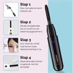 3-Delige Elektrische Wimperkruller Set – Incl. Wimperserum & Wimperborstel – Wimperlifting Set – Lash Lift – Lange, Gekrulde En Volle Wimpers – Eyelash Curler 13 3-Delige Elektrische Wimperkruller Set – Incl. Wimperserum & Wimperborstel – Wimperlifting Set – Lash Lift – Lange, Gekrulde En Volle Wimpers – Eyelash Curler -Maybelline Winkel 1200x1200 669