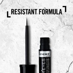 Rimmel London Glam'Eyes Professional Liquid Eyeliner - 001 Black Glamour -Maybelline Winkel 1200x1200 821