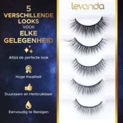 Nep Wimpers Met Magnetische Eyeliner Zwart - Wimperextensions Magnetic Lashes - Valse Wimpers Magneet Potlood En Applicator -Maybelline Winkel 1200x1200 892