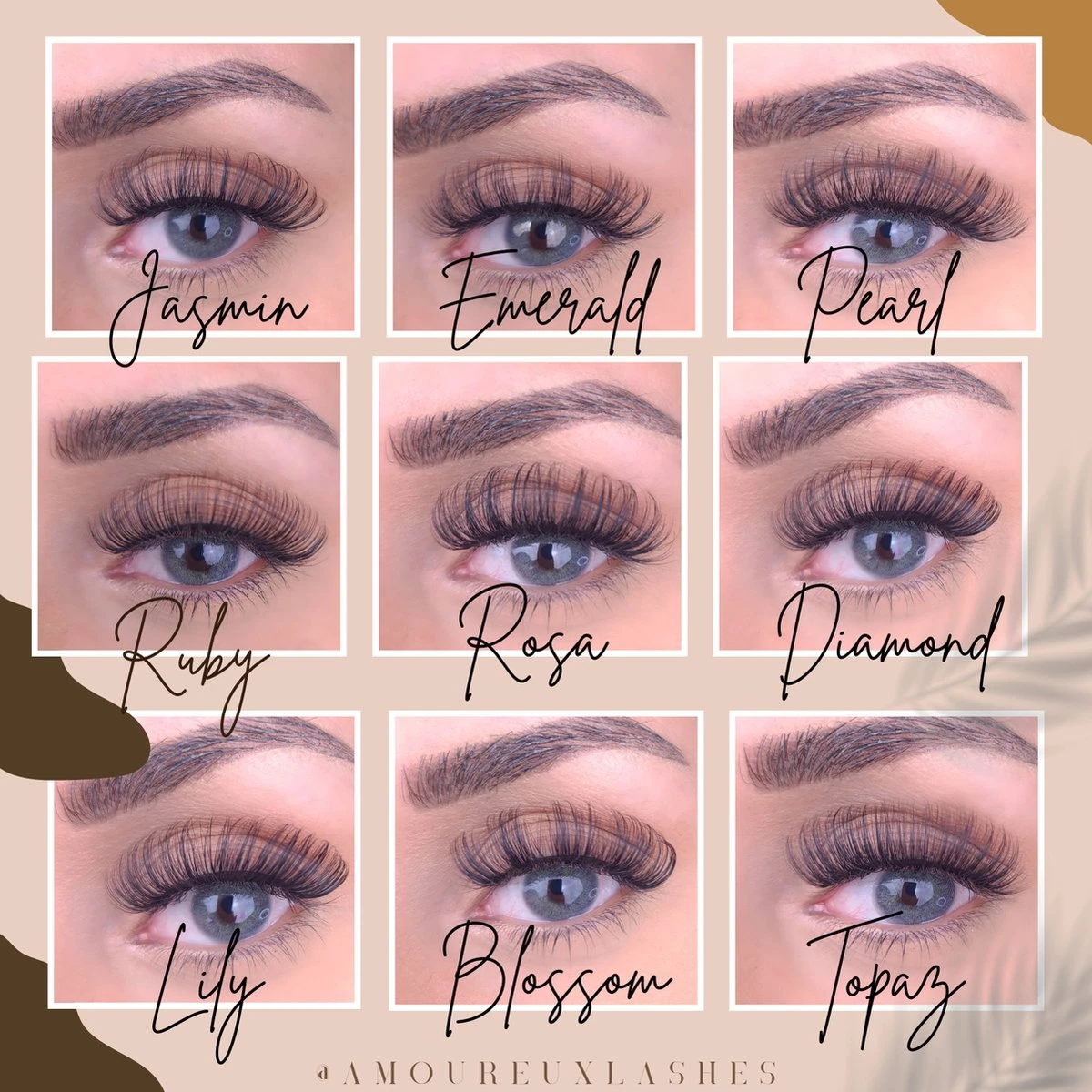 Merkloos Nep Wimpers Russisch Volume- Topaz Wimperextension Lashes 4 Merkloos Nep Wimpers Russisch Volume- Topaz Wimperextension Lashes - Afbeelding 2