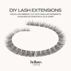 Helioux® - Quicklashes Nepwimpers - DIY Wimpersextensions Voor Thuis - 10mm - Blijven 5+ Dagen Zitten - Complete Set Incl. Wimpers, Lijm, Remover, Pincet - Herbruikbaar - Falscara -Maybelline Winkel 1200x1200 942