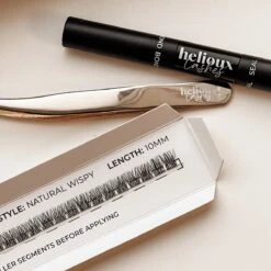 Helioux® - Quicklashes Nepwimpers - DIY Wimpersextensions Voor Thuis - 10mm - Blijven 5+ Dagen Zitten - Complete Set Incl. Wimpers, Lijm, Remover, Pincet - Herbruikbaar - Falscara -Maybelline Winkel 1200x1200 943