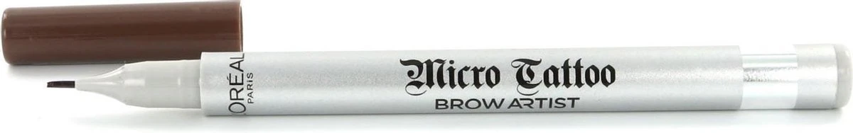L'Oréal Brow Artist Micro Tattoo Wenkbrauwpotlood - 105 Brunette 3 L'Oréal Brow Artist Micro Tattoo Wenkbrauwpotlood - 105 Brunette