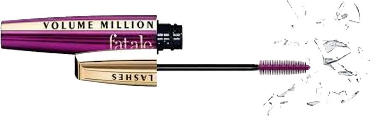 L'Oreal Paris Mascara - Volume Million Lashes Fatale - Black 5 L'Oreal Paris Mascara - Volume Million Lashes Fatale - Black - Afbeelding 3