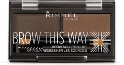 Rimmel London Brow This Way Brow Sculpting Kit - 003 Dark Brown -Maybelline Winkel 1200x628 2