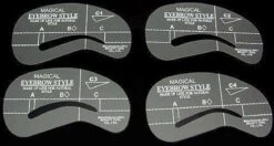 4 Stuks Wenkbrauw Mal - Template - Makeup - Sjabloon - Wenkbrauwpotlood -Maybelline Winkel 1200x639