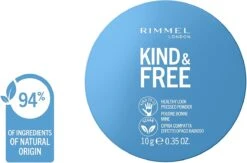 Rimmel London KIND & FREE Vegan Pressed Powder Gezichtspoeder 01 Translucent -Maybelline Winkel 1200x790