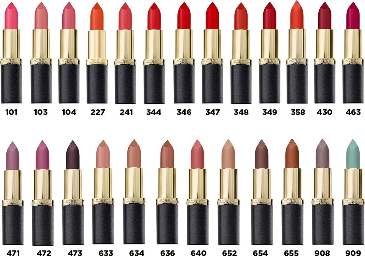 L'Oréal Paris Color Riche Matte Lippenstift - 348 Brick Vintage 9 L'Oréal Paris Color Riche Matte Lippenstift - 348 Brick Vintage - Afbeelding 7