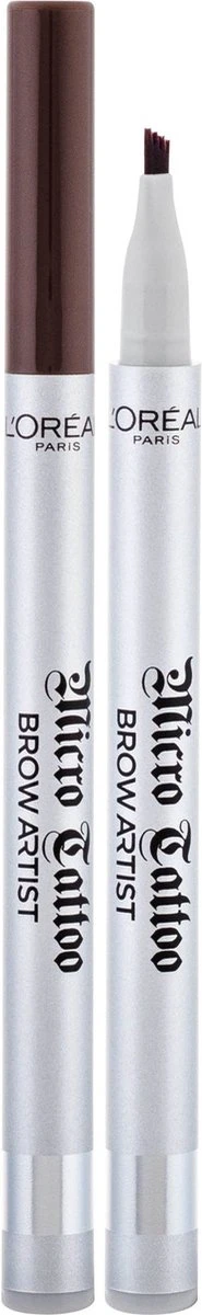 L'Oréal Brow Artist Micro Tattoo Wenkbrauwpotlood - 105 Brunette 5 L'Oréal Brow Artist Micro Tattoo Wenkbrauwpotlood - 105 Brunette - Afbeelding 3