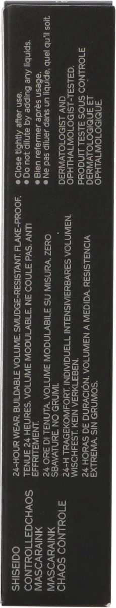 Shiseido - ControlledChaos MascaraInk - 01 Black Pulse - Mascara 5 Shiseido - ControlledChaos MascaraInk - 01 Black Pulse - Mascara - Afbeelding 3
