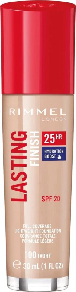 Rimmel London Lasting Finish Foundation - 100 Ivory -Maybelline Winkel 315x1200