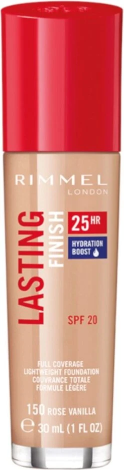 Rimmel London Lasting Finish Foundation - 150 Rose Vanilla -Maybelline Winkel 316x1200
