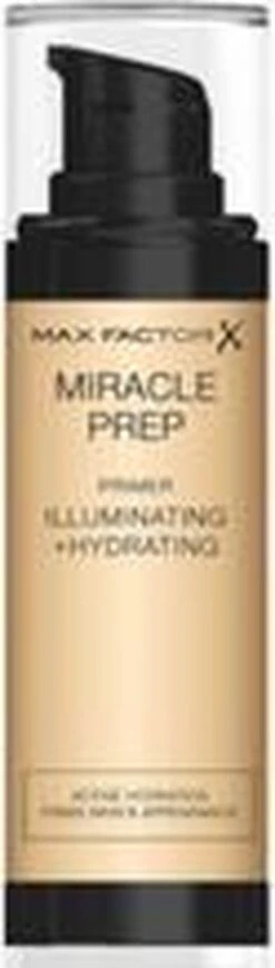 Max Factor Miracle Prep Primer Illuminating & Hydrating - 000 Transparant - 30 Ml -Maybelline Winkel 341x1200 1