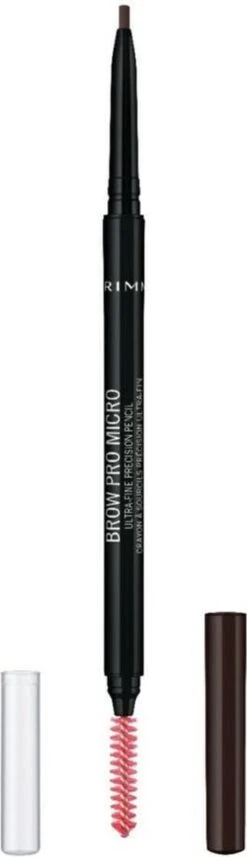 Rimmel London Brow Pro Micro Wenkbrauwpotlood - 003 Dark Brown -Maybelline Winkel 346x1200 3