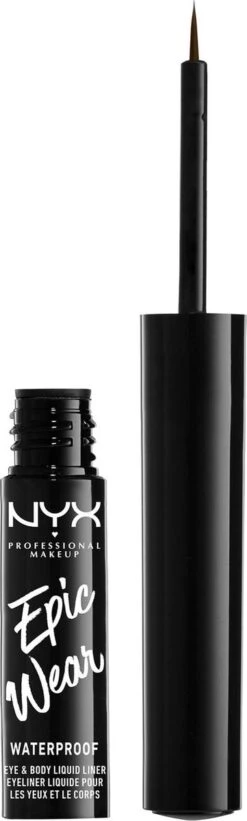 NYX Professional Makeup Epic Wear Liquid EyeLiner - Brown EWSPLL02 - 3,5 Ml -Maybelline Winkel 361x1200 8