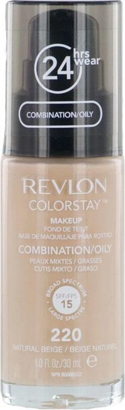 Revlon Colorstay Foundation With Pump - 220 Natural Beige (Oily Skin) -Maybelline Winkel 368x1200 1