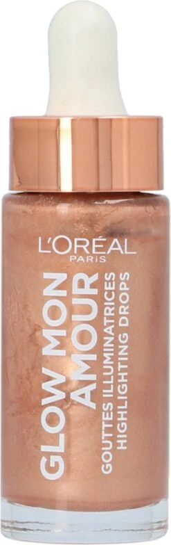 L'Oréal Paris Glow Mon Amour Highlighter Drops - 02 Loving Peach 19 L'Oréal Paris Glow Mon Amour Highlighter Drops - 02 Loving Peach -Maybelline Winkel 378x1200 1