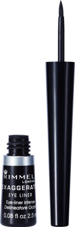 Rimmel London Exaggerate Eyeliner - 01 Black -Maybelline Winkel 396x1200 3