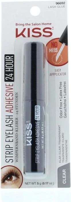 KISS - Strip Eyelash Adhesive 24 Hour Clear -Maybelline Winkel 427x1200 4