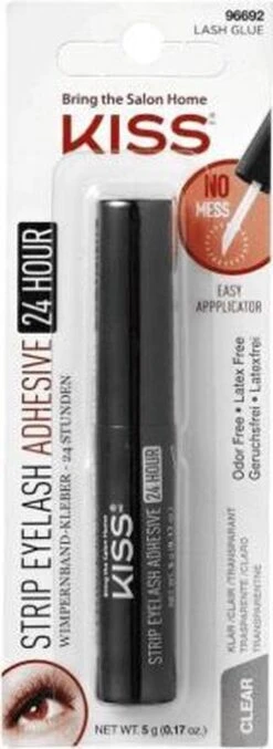 KISS - Strip Eyelash Adhesive 24 Hour Clear -Maybelline Winkel 438x1200 7