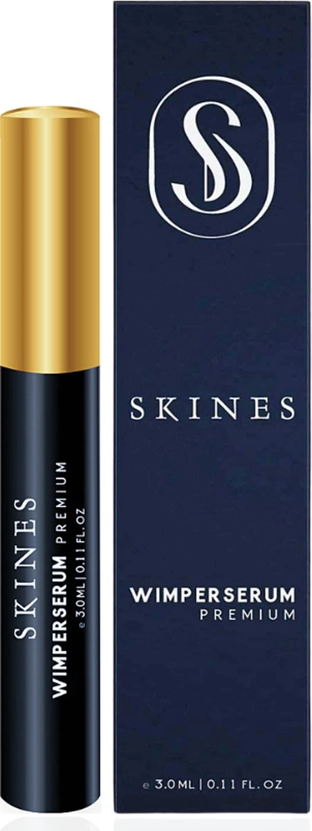 Skines® Wimperserum Premium – Eyelash Serum - Wenkbrauw Serum - Wimper Groei - 3ML 3 Skines® Wimperserum Premium – Eyelash Serum - Wenkbrauw Serum - Wimper Groei - 3ML