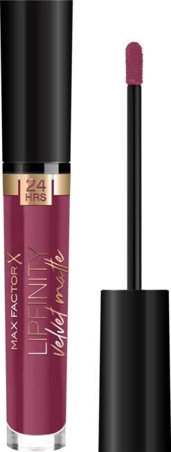 Max Factor Lipfinity Velvet Matte Lippenstift - 050 Satin Berry Rood -Maybelline Winkel 454x1200 2