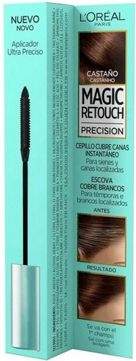 L'oréal Paris Magic Retouch Cepillo Cubre Canas #castaño 8 Ml 7 L'oréal Paris Magic Retouch Cepillo Cubre Canas #castaño 8 Ml - Afbeelding 5