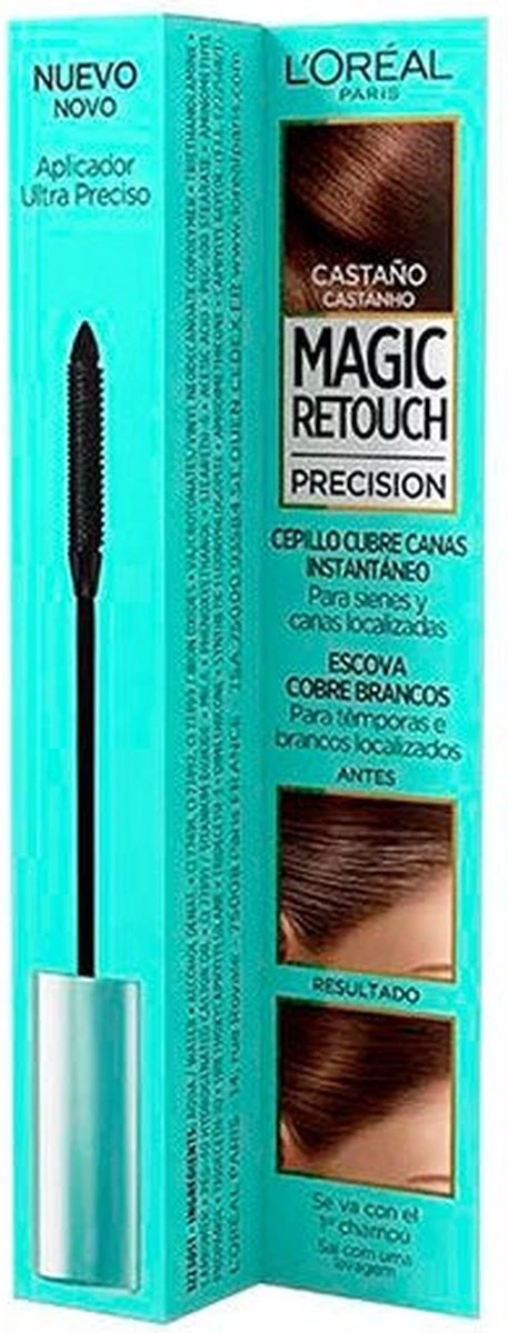 L'oréal Paris Magic Retouch Cepillo Cubre Canas #castaño 8 Ml 10 L'oréal Paris Magic Retouch Cepillo Cubre Canas #castaño 8 Ml - Afbeelding 8