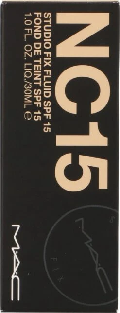 MAC Cosmetics Studio Fix Fluid Foundation - NC15 -Maybelline Winkel 460x1200 1