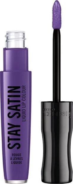 Rimmel London Stay Satin Liquid Lip Colour Lippenstift - 850 Atomic -Maybelline Winkel 479x1200
