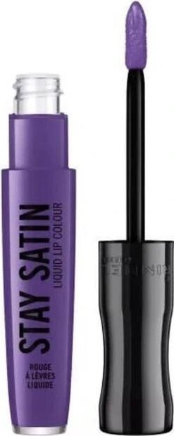 Rimmel London Stay Satin Liquid Lip Colour Lippenstift - 850 Atomic -Maybelline Winkel 480x1200 4