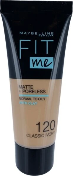 Maybelline Fit Me Matte & Poreless Foundation - 120 Classic Ivory -Maybelline Winkel 501x1200