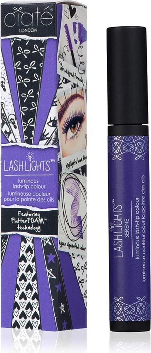 Ciaté Lashlights Serene Purple Mascara 6.5ml 3 Ciaté Lashlights Serene Purple Mascara 6.5ml