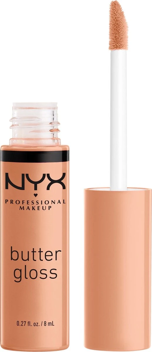 NYX Professional Makeup Butter Gloss - Fortune Cookie BLG13 - Lipgloss - 8 Ml 4 NYX Professional Makeup Butter Gloss - Fortune Cookie BLG13 - Lipgloss - 8 Ml - Afbeelding 2