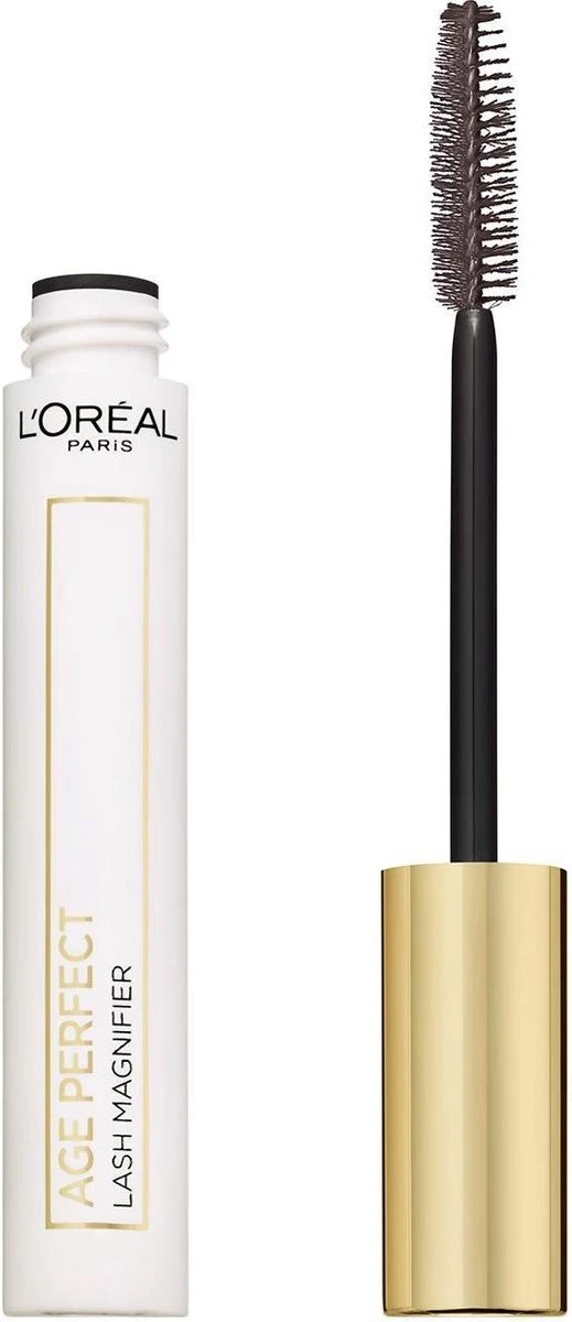 L'Oréal Paris Make-Up Designer Age Perfect Lash Magnifier - 02 Deep Brown - Mascara 6 L'Oréal Paris Make-Up Designer Age Perfect Lash Magnifier - 02 Deep Brown - Mascara - Afbeelding 4