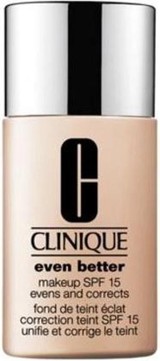 Clinique Even Better Foundation - CN 10 Alabaster - Met SPF 15 16 Clinique Even Better Foundation - CN 10 Alabaster - Met SPF 15 - Afbeelding 14