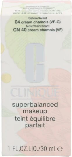 Clinique Superbalanced Foundation - 04 Cream Chamois -Maybelline Winkel 552x1200