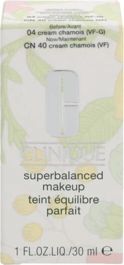 Clinique Superbalanced Foundation - 04 Cream Chamois -Maybelline Winkel 560x1200