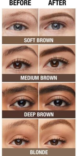 Maybelline Tattoo Brow 36H Wenkbrauwpotlood - 05 Medium Brown -Maybelline Winkel 590x1200 5