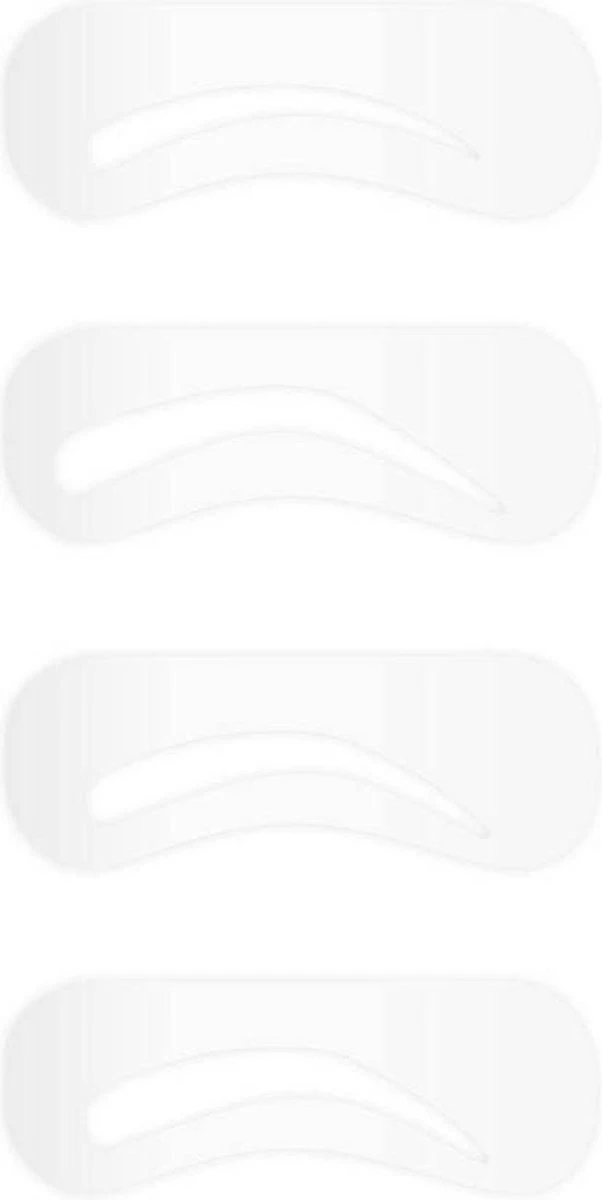 W7 Brow Master Stencil Kit - Wenkbrauw Stencils 4 W7 Brow Master Stencil Kit - Wenkbrauw Stencils - Afbeelding 2