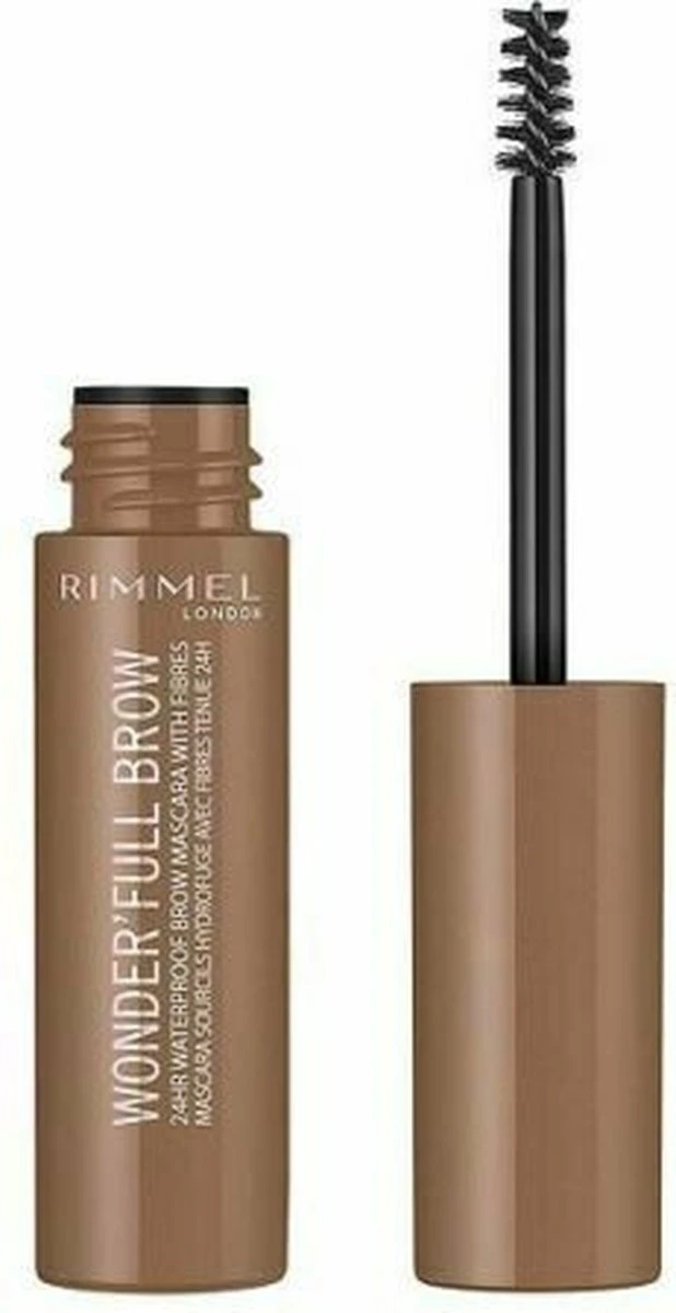 Rimmel London Wonder'full 24 Hour Brow Mascara - Wenkbrauwgel - 003 Dark Brown 8 Rimmel London Wonder'full 24 Hour Brow Mascara - Wenkbrauwgel - 003 Dark Brown - Afbeelding 6