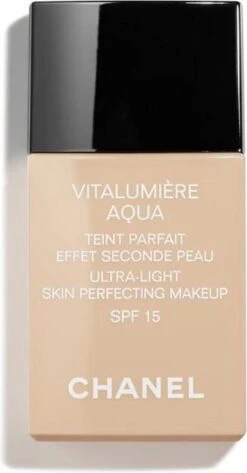 Chanel Vitalumiere Aqua Foundation - 30 Beige - SPF15 - 30 Ml 22 Chanel Vitalumiere Aqua Foundation - 30 Beige - SPF15 - 30 Ml -Maybelline Winkel 626x1200